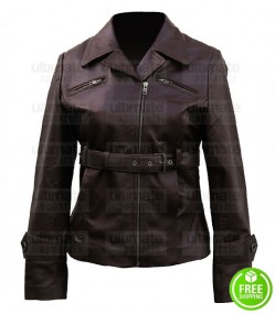 Captain America Hayley Atwell (Peggy Carter) Brown Jacket